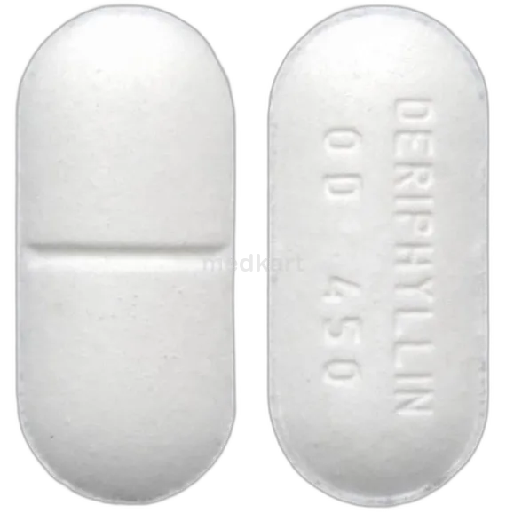 deriphyllin od 450mg tablet 10's